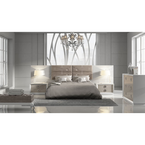 Hispania Home London Bedor75 Bedroom Set 3 Pieces Wayfair